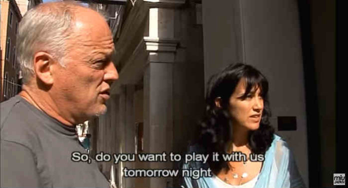 David Gilmour venezia 2006